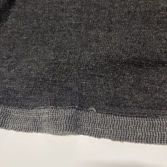 Anthropologie Maeve Charcoal Heather Gray Risa Hacci Cowl Tunic Sweater XS - Picture 9 of 11